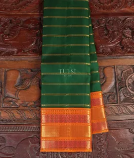 Green Kanjivaram Silk Saree T4982761