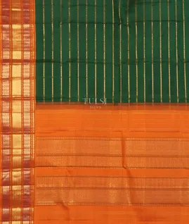 Green Kanjivaram Silk Saree T4982764