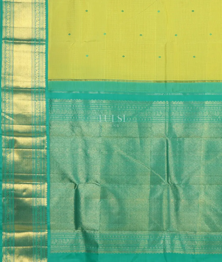 Green Kanjivaram Silk Saree T5502004