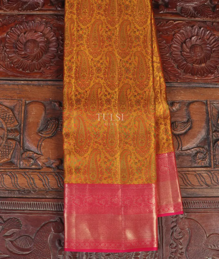 Yellow Soft Silk Saree T545688-image