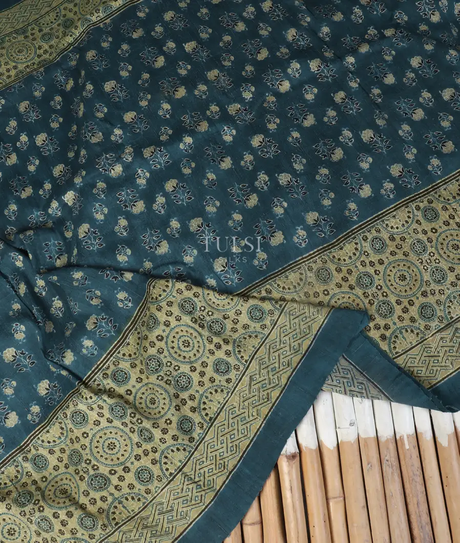 blue-tussar-ajrakh-printed-saree-t542732-t542732-d