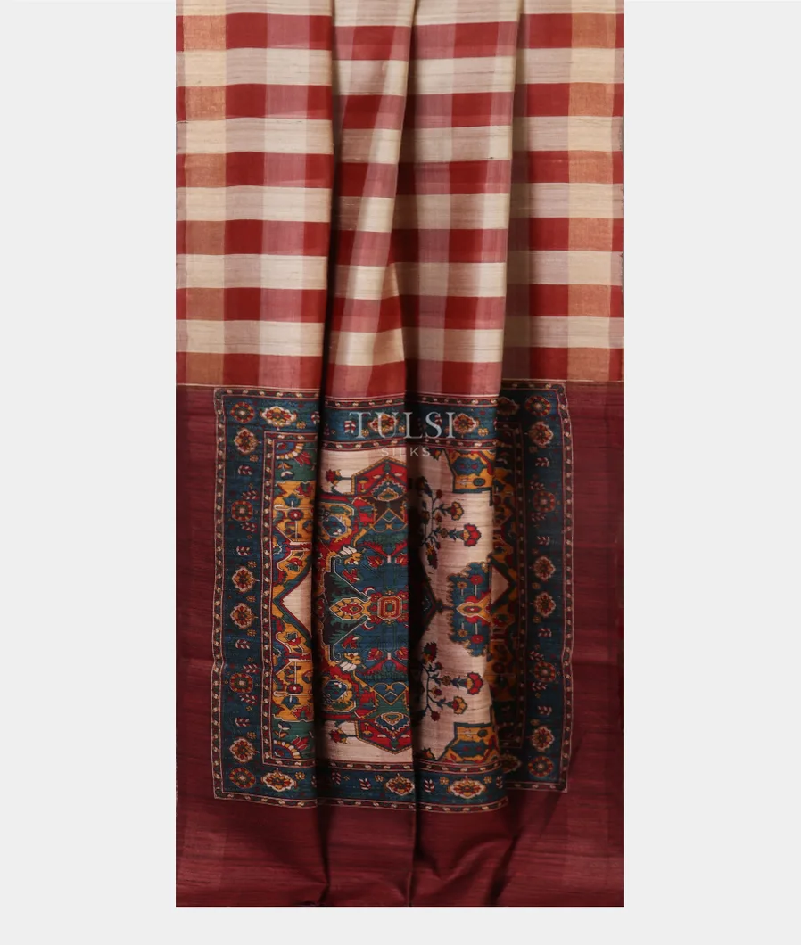beige-and-red-tussar-printed-saree-t497216-t497216-b