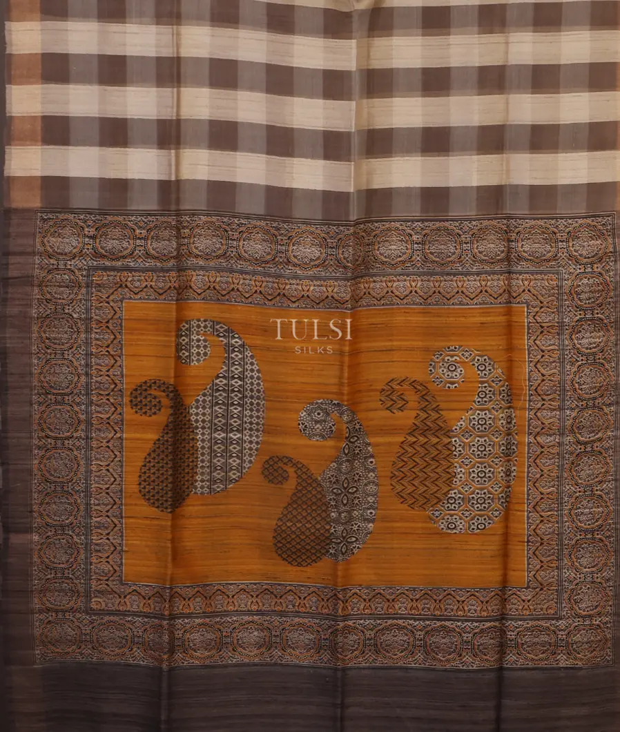 beige-and-grey-tussar-printed-saree-t488625-t488625-d