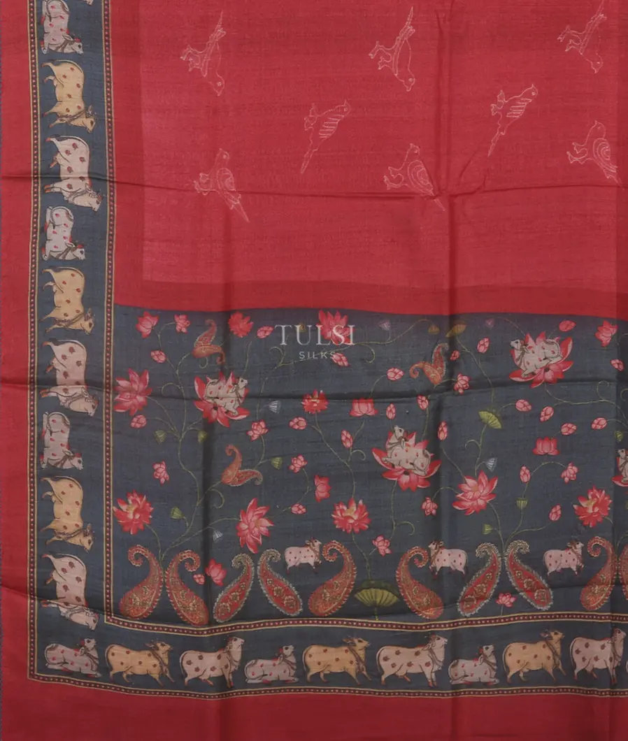red-tussar-printed-saree-t535394-t535394-d