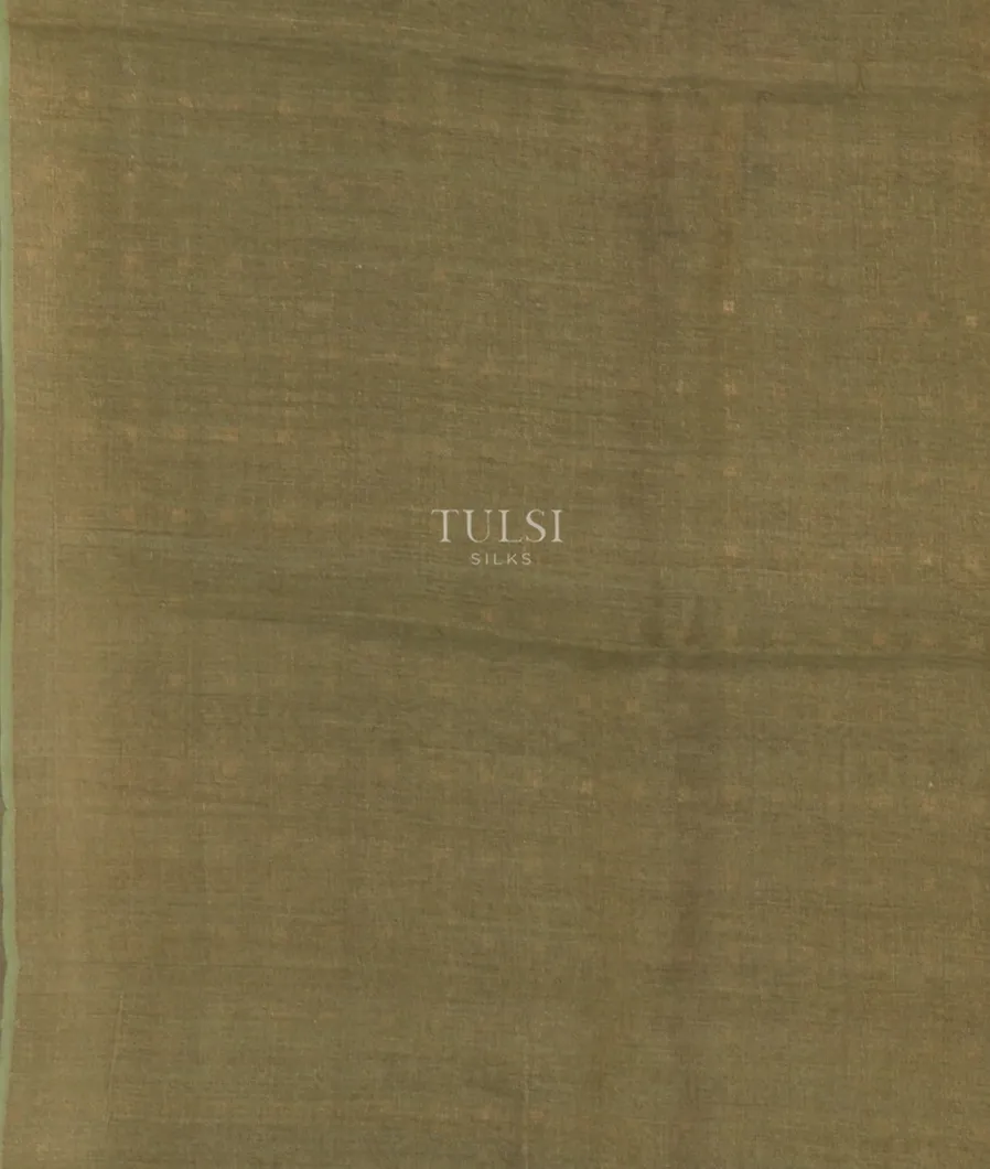 Green Tissue Tussar Printed Saree T5418783