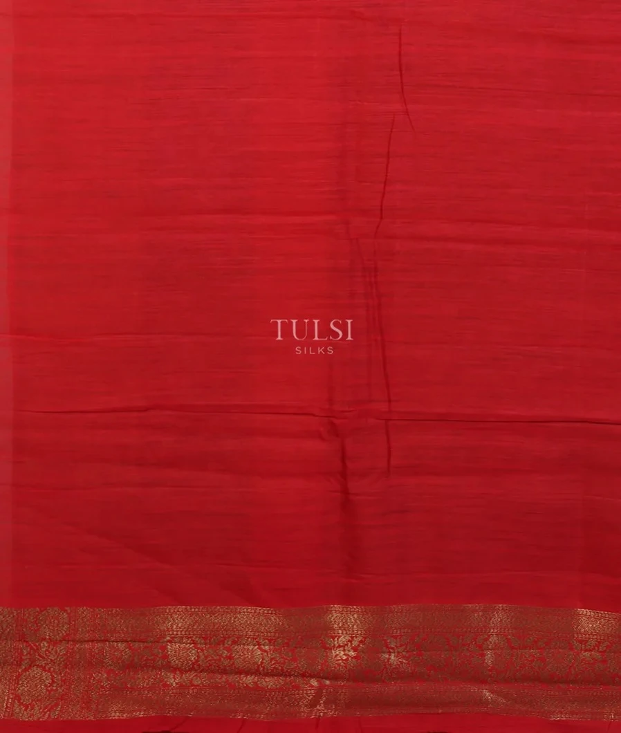 Green Banaras Tussar Saree T5258523