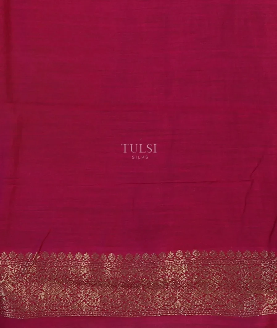 Green Banaras Tussar Saree T5258433