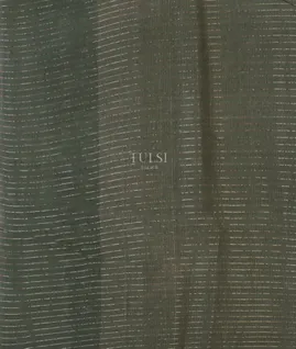 Black Tissue Organza Printed Saree T5251933