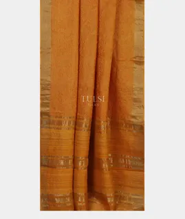 Yellow Silk Kota Embroidery Saree T5462512