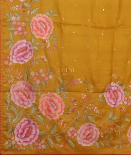 yellow-tussar-embroidery-saree-t543165-t543165-d