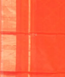 Red Pochampalli Silk Cotton Saree T5555763