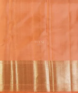 Peach Kanjivaram Silk Saree T5411893