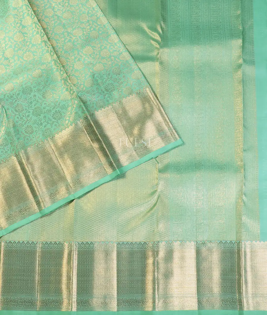 Green Kanjivaram Silk Saree T5552352