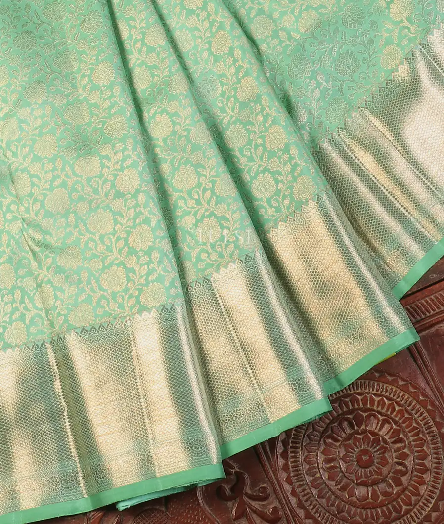 Green Kanjivaram Silk Saree T5552354