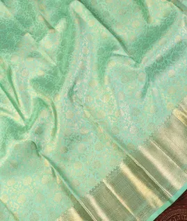 Green Kanjivaram Silk Saree T5552355