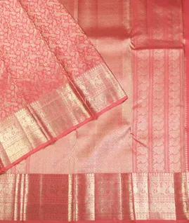 Pink Kanjivaram Silk Saree T5457952