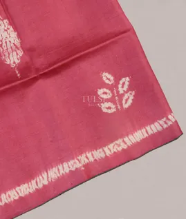Pink Tussar Printed Saree T5314331