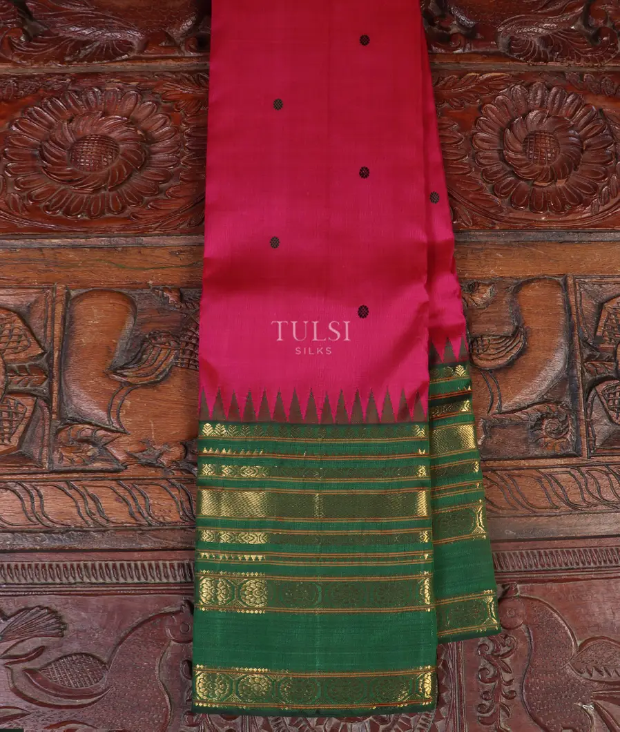 Pink Kanjivaram Silk Saree T539567-image