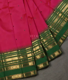 Pink Kanjivaram Silk Saree T5395674