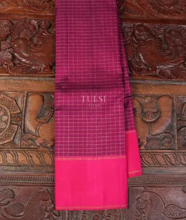 Purple Kanjivaram Silk Saree T5507981