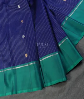 Blue Kanjivaram Silk Saree T5508142