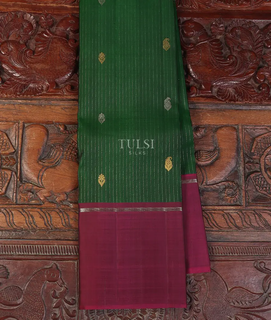 Green Kanjivaram Silk Saree T550820-image