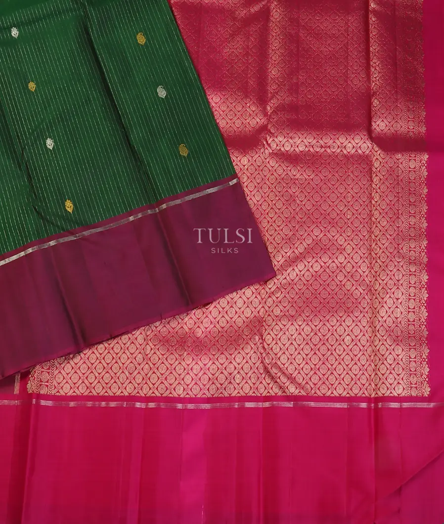 Green Kanjivaram Silk Saree T5508204