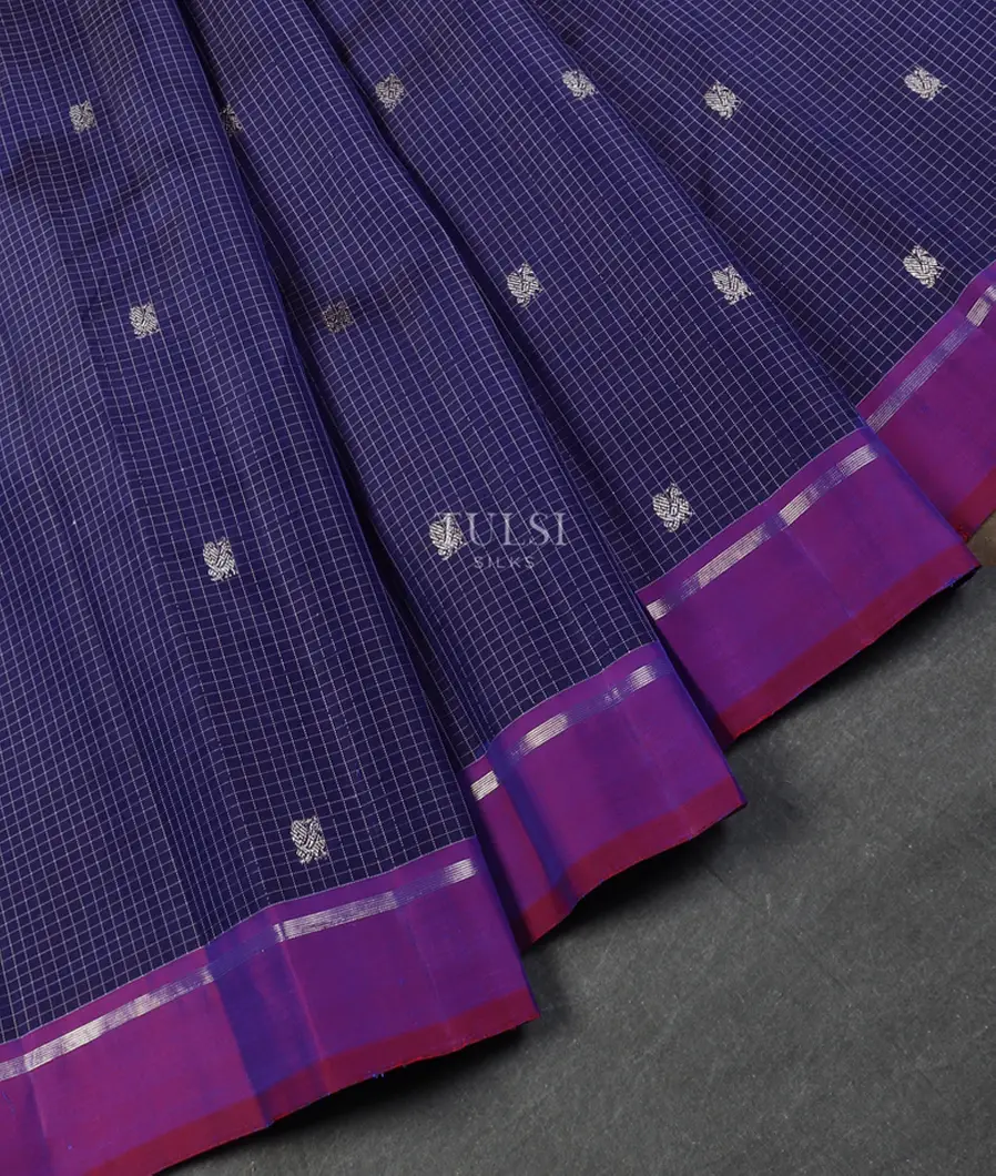 Blue Kanjivaram Silk Saree T5508372