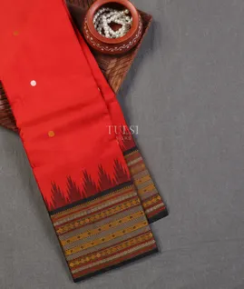 Red Kanjivaram Silk Saree T5457191