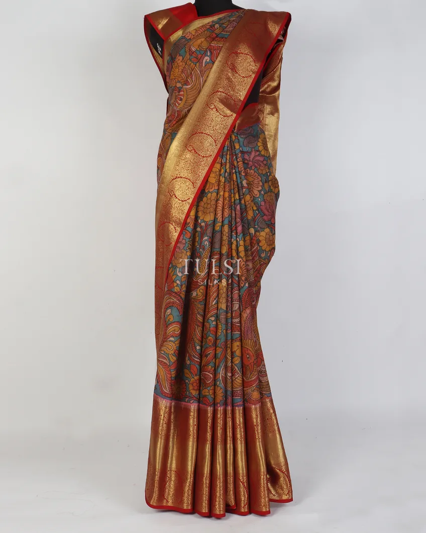 blue-kanjivaram-kalamkari-handpainted-saree-t554511-t554511-e