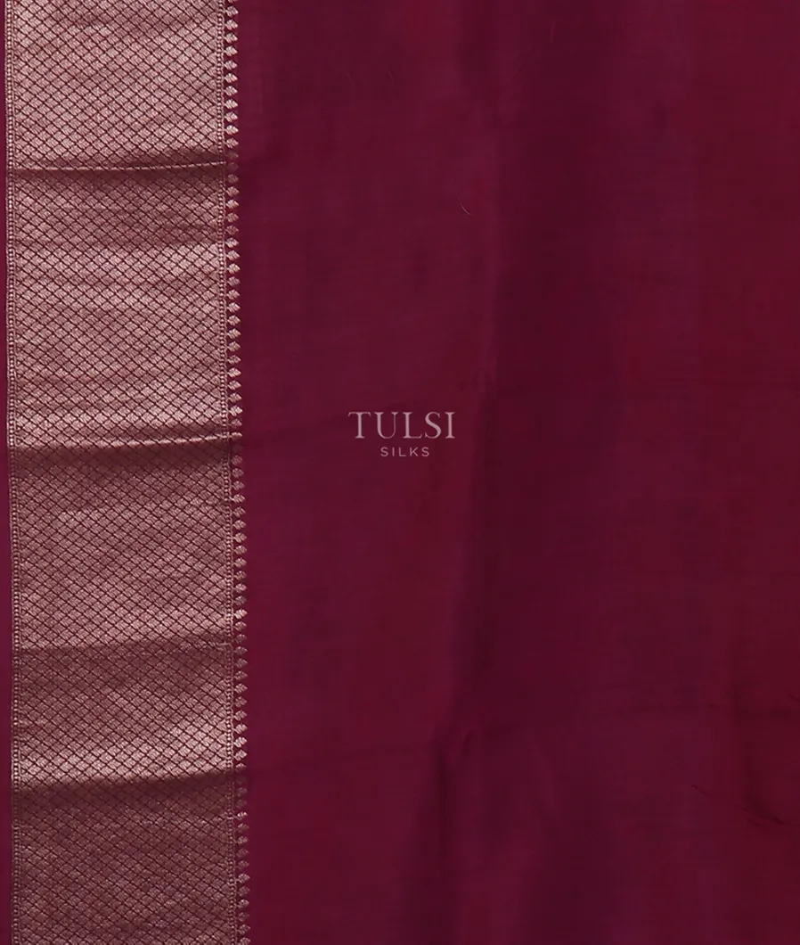 Grey Chaniya Silk Saree T5420893