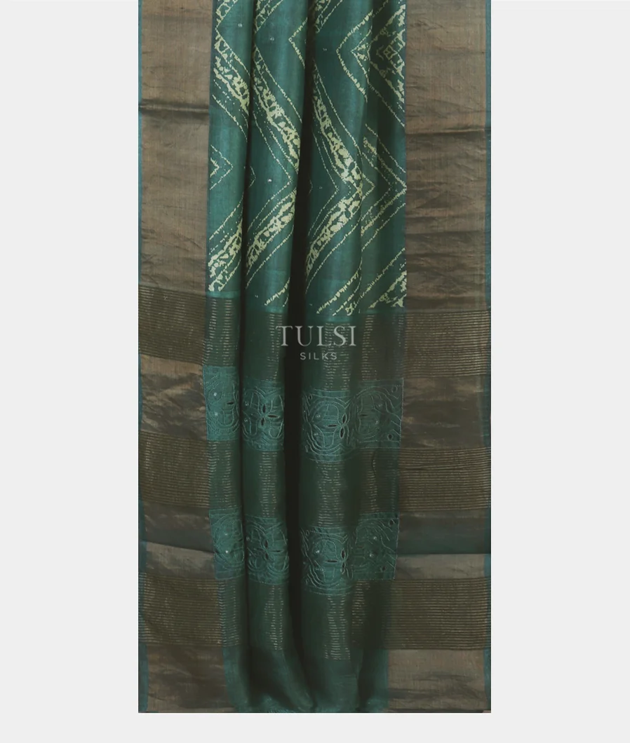bluish-green-tussar-printed-saree-t547140-t547140-b