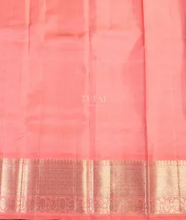 Beige Kanjivaram Silk Kids Pavadai T4828772
