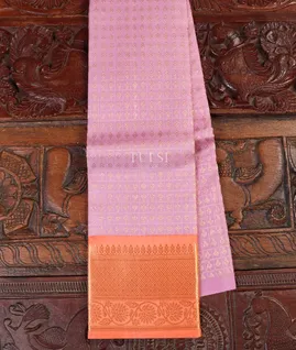 Lavender Kanjivaram Silk Pavadai T5042071