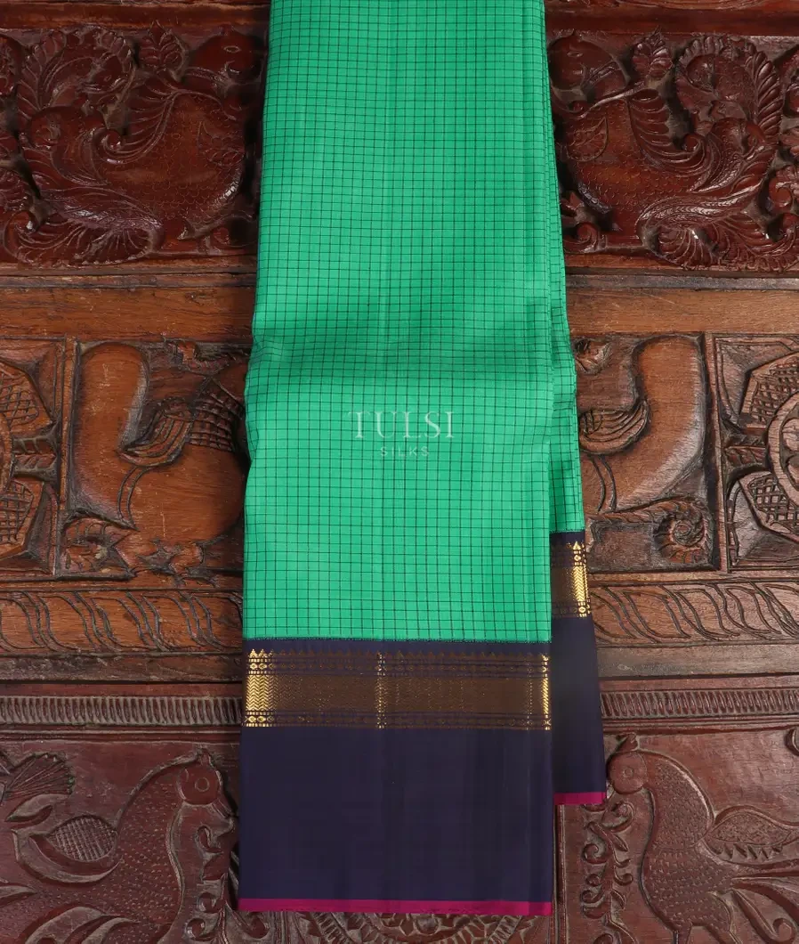 Green Kanjivaram Silk Saree T520578-image