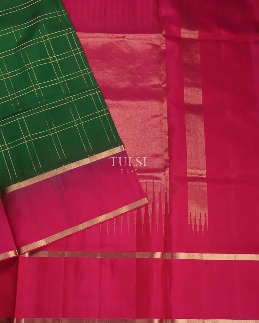Green Soft Silk Saree T5582782
