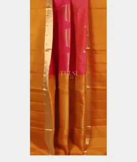 Pink And Pinkish Orange Soft Silk Saree T5015732