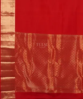 Red Soft Silk Saree T5254474