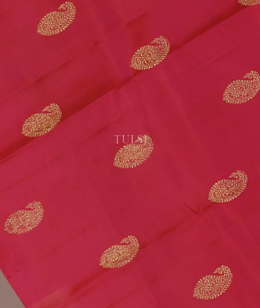Magenta Kanjivaram Silk Dupatta T547662-image