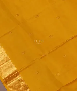 Yellow Kanjivaram Silk Dupatta T5476731