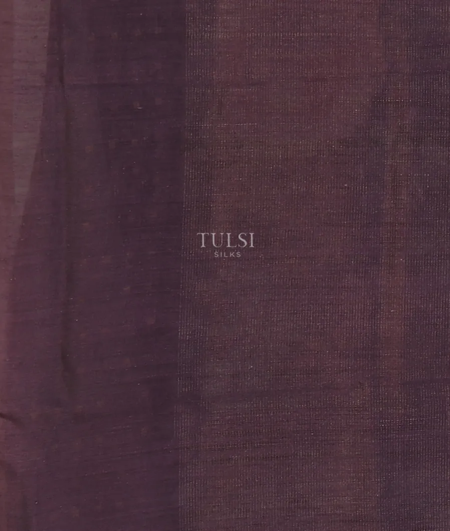 Purple Tissue Organza Printed Saree T5410873