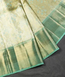 Light Blue Tissue Kanjivaram Silk Saree T5451872