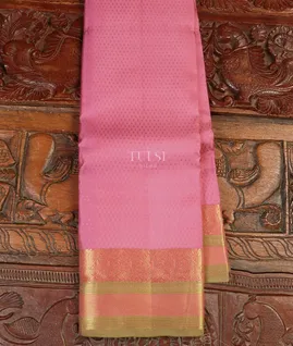 Pink Soft Silk Saree T5396011
