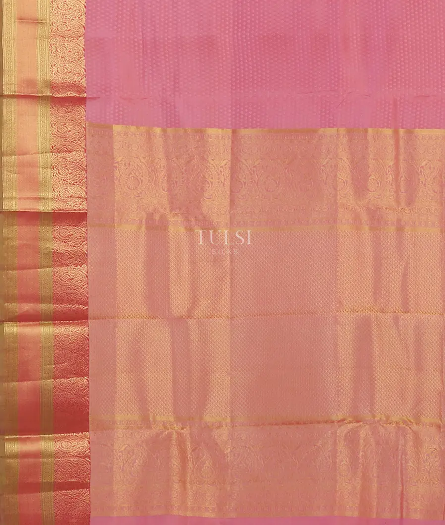 Pink Soft Silk Saree T5396014