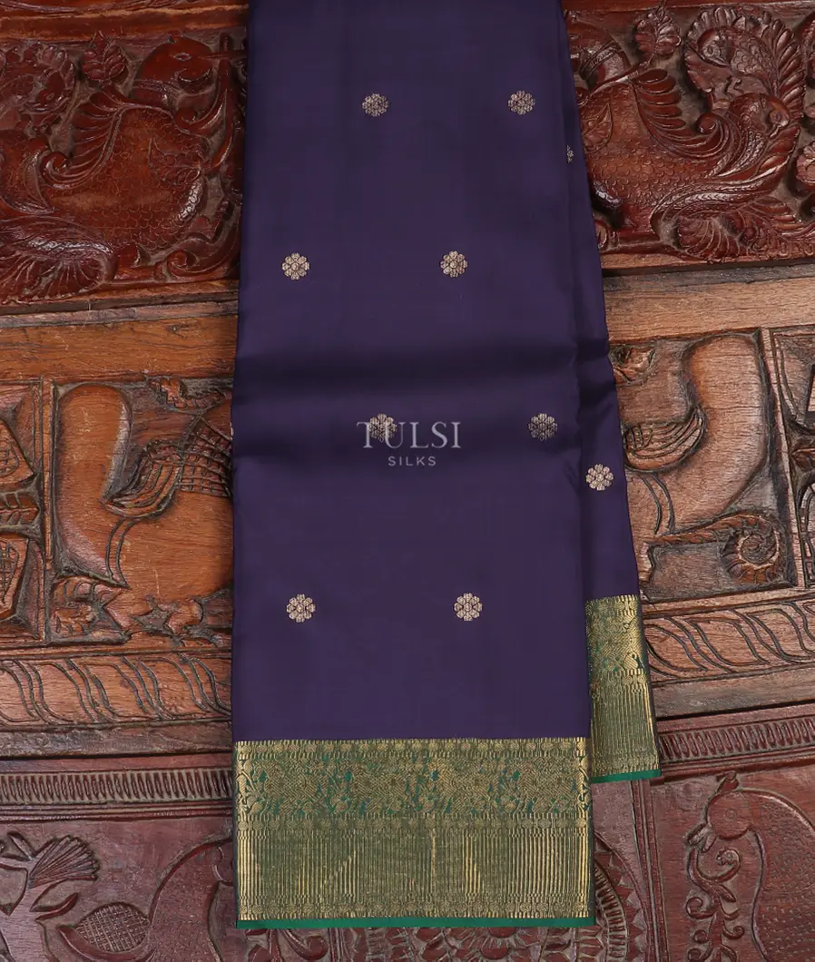 Blue Soft Silk Saree T530687-image