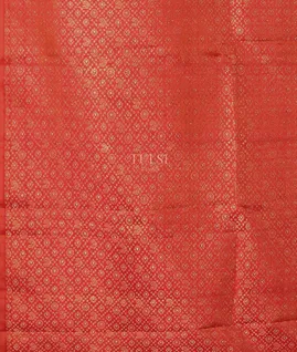 Red Woven Tissue Organza Saree T5530084