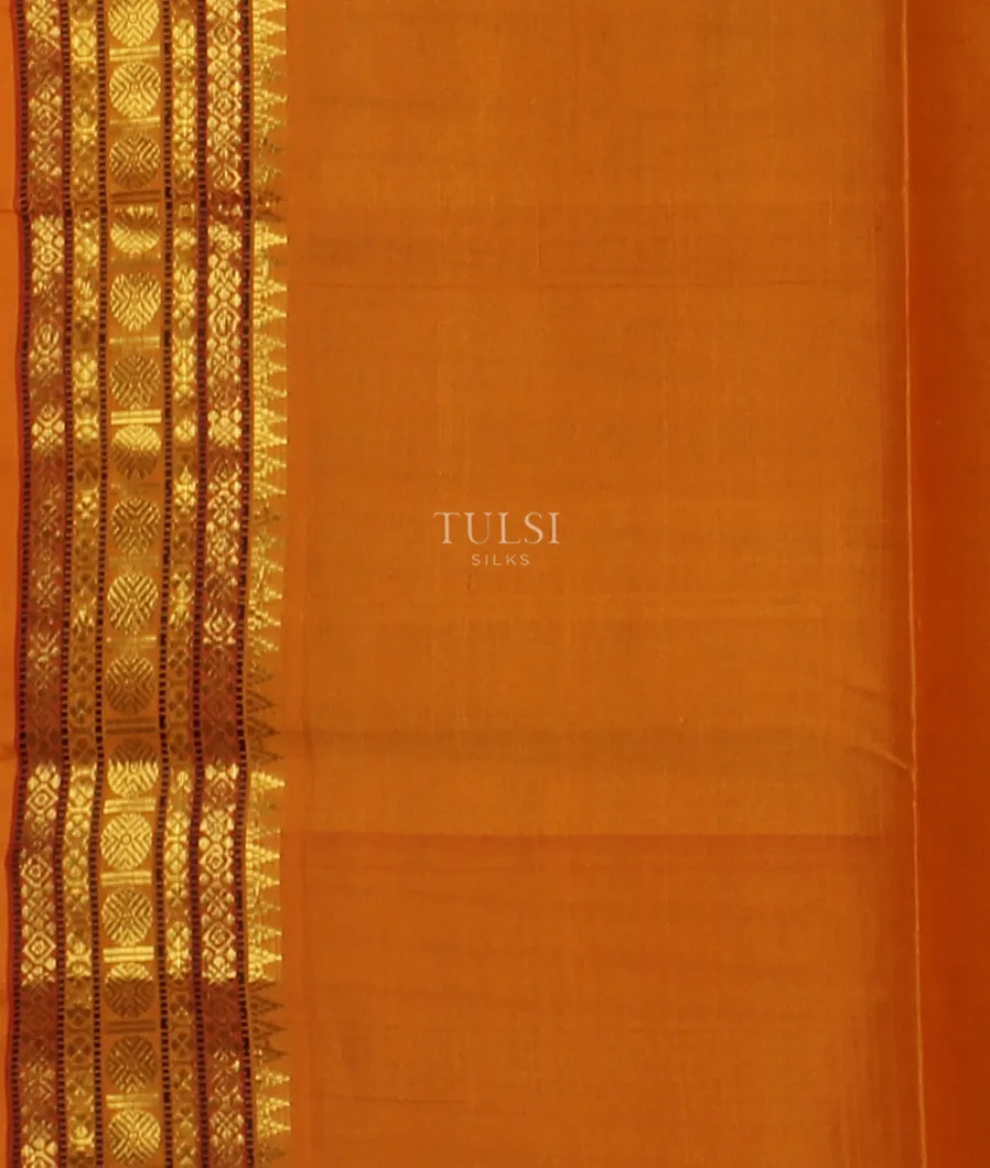 Green Silk Cotton Saree T5417893