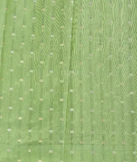 Green Kora Organza Embroidery Saree T5613063