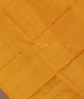Yellow Kanjivaram Silk Dupatta T4593021