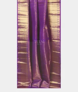 Purple Kanjivaram Silk Saree T5243982
